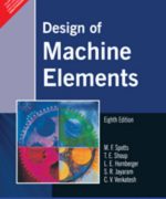 design of machine elements m f spotts 3rd edition