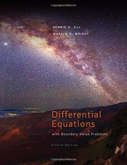 Differential Equations with Boundary-Value Problems – Dennis G. Zill – 8th Edition