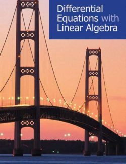 Differential Equations with Linear Algebra – Boelkins, Goldberg & Potter – 1st Edition