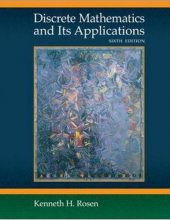 Discrete Mathematics and Its Applications – Kenneth H. Rosen – 6th Edition