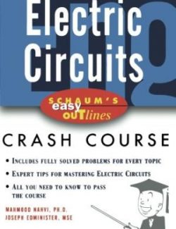 Electric Circuits (Schaum) – Mahmood Nahvi, Joseph A. Edminister – 4th Edition