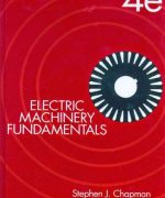 electric machinery fundamentals 4th edition stephen j chapman