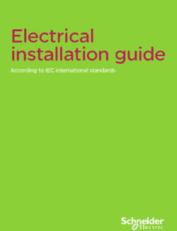 Electrical Installation Guide – Schneider Electric – 2013