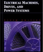 electrical machines drives and power systems 6th edition theodore wildi