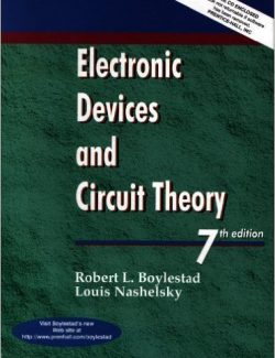electronic devices and circuit theory robert l boylestad 7th edition
