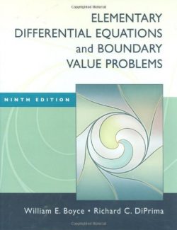 Elementary Differential Equations and Boundary Value Problems – Boyce, DiPrima – 9th Edition