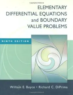 elementary differential equations and boundary value problems boyce diprima 9th edition