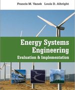 energy systems engineering francis vanek 1st edition