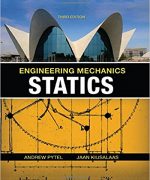 engineering mechanics statics andrew pytel and jaan kiusalaas 3rd