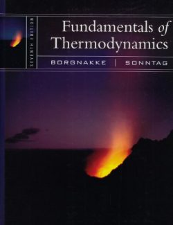 Fundamentals of Thermodynamics – Borgnakke, Sonntag – 7th Edition
