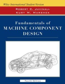 Fundamentals of Machine Component Design – R. Juvinall, K. Marshek – 1st Edition