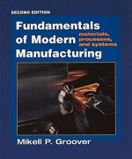 fundamentals of modern manufacturing materials processes and mikell p groover 2nd