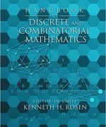 handbook of discrete and combinatorial mathematics kenneth h rosen