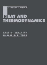 Heat and Thermodynamics – Mark W. Zemansky, Richard H. Dittman – 7th Edition heat and thermodynamics m zemansky r dittman 7e