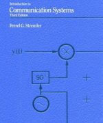 introduction to communication systems de ferrel g stremler