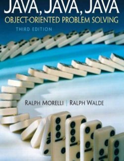 java java java object oriented problem solving ralph morelli 3ra edicion