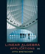 linear algebra with applications by otto bretscher