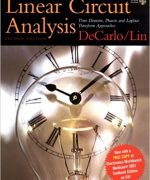 linear circuits analysis by de carlo 2nd edition