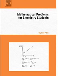 mathematical problems for chemistry students gyorgy pota 1st edition