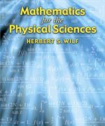 mathematics for the physical sciences herbert s wilf 1st edition