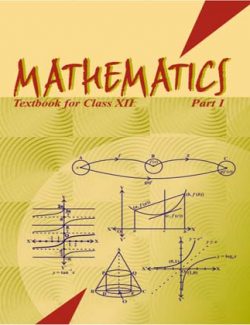 mathematics textbook for class xii part i