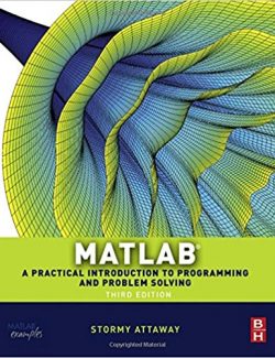 Matlab – Stormy Attaway – 3rd Edition