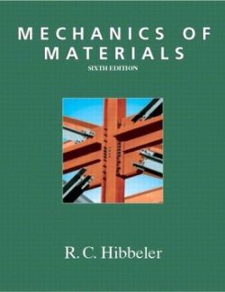 Mechanics Of Materials – Russell C. Hibbeler – 6th Edition