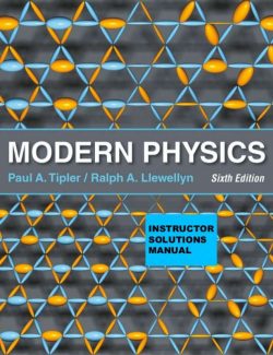 Modern Physics – Paul A. Tipler, Ralph Llewellyn – 6th Edition