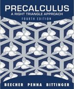 precalculus right triangle approach beecher penna bittinger 4ed