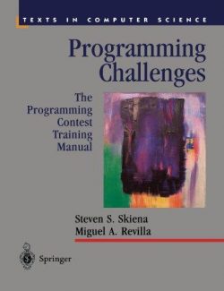 Programming Challenges – Steven S. Skiena, Miguel A. Revilla – 1st Edition