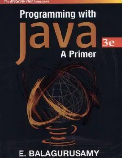 Programming with Java –  E. Balagurusamy – 3rd Edition