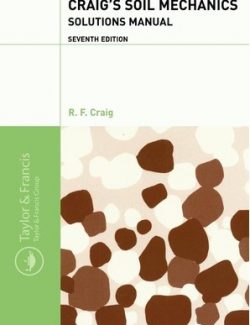 Soil Mechanics – R. F. Craig – 7th Edition