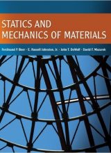statics and mechanics of materials beer johnston 1st edition