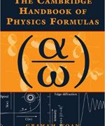 the cambridge handbook of physics formulas graham woan 2003 edition