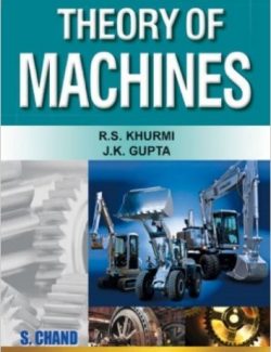 Theory of Machines – R. S. Khurmi, J. K. Gupta – 1st Edition