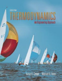 Thermodynamics: An Engineering Approach- Yunus Çengel, Michael Boles – 6th Edition