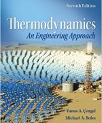 thermodynamics yunus a cengel seventh edition