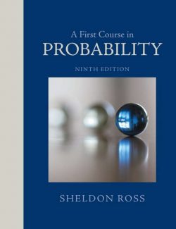 A First Course in Probability – Sheldon M. Ross – 9th Edition