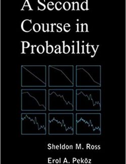 a second course in probability sheldon m ross erol a pekoz 1st edition 1