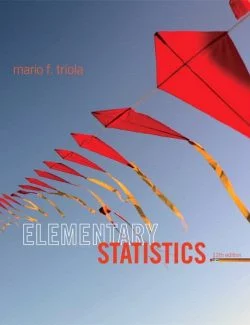 Elementary Statistics – Mario F. Triola – 12th Edition