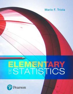 elementary statistics mario f triola 13th edition 1