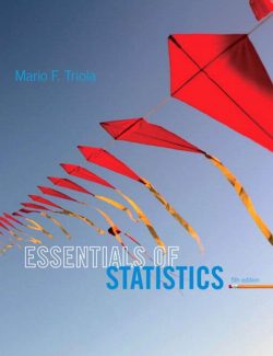 Essentials of Statistics – Mario F. Triola – 5th Edition