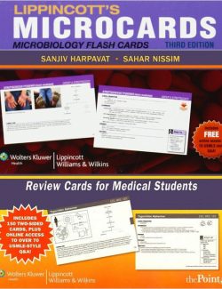 Microbiology Flash Cards – Lippincott’s Microcards – 3rd Edition