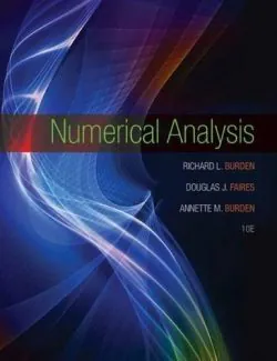 numerical analysis burden faires 10th edition 1