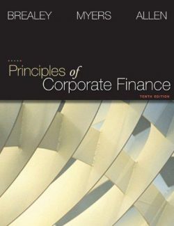 Principles of Corporate Finance – Richard A. Brealey, Stewart C. Myers, Franklin Allen – 10th Edition