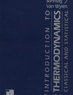 Introduction to Thermodynamics, Classical and Statistical – Richard E. Sonntag, Gordon J. Van Wylen – 3rd Edition