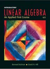 Introductory Linear Algebra with Applications – Bernard Kolman & David Hill – 8th Edition introductory linear algebra with applications bernard kolman david hill 8th edition