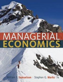 Managerial Economics – William F. Samuelson, Stephen G. Marks – 7th Edition