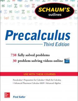 Precalculus (Schaum) - Fred Safier - 3rd Edition