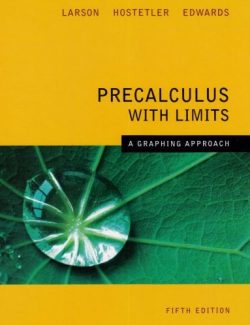 Precalculus with Limits – Ron Larson, Robert P. Hostetler – 5th Edition